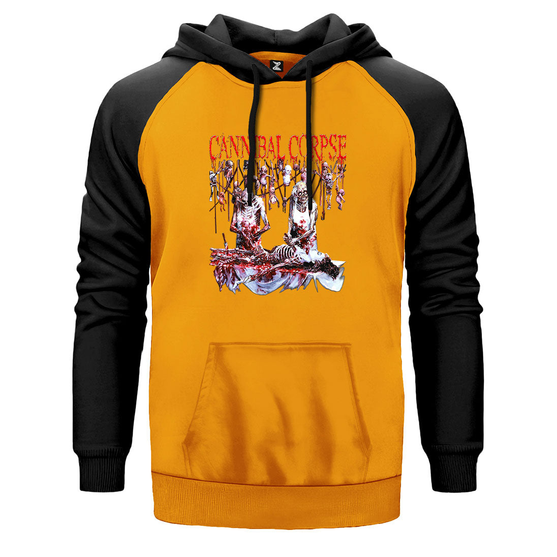 Cannibal Corpse Essential Çift Renk Reglan Kol Sweatshirt