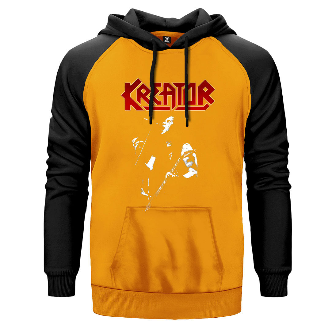 Kreator United in Hate Çift Renk Reglan Kol Sweatshirt