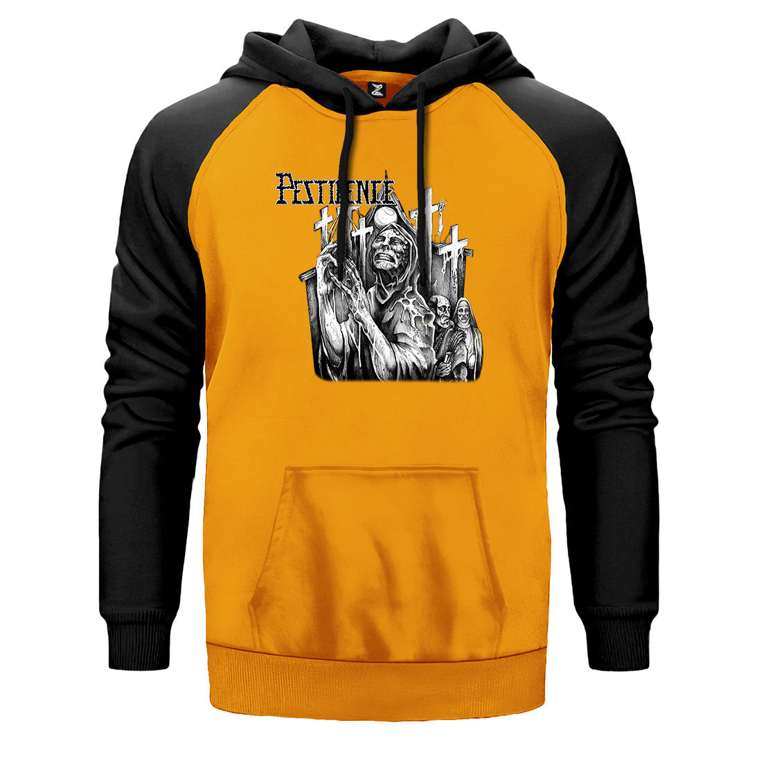 Pestilence The Dysentery Penance Çift Renk Reglan Kol Sweatshirt