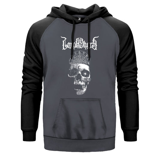 Lorna Shore Skull Çift Renk Reglan Kol Sweatshirt