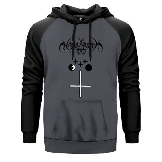 Nargaroth Orke Çift Renk Reglan Kol Sweatshirt