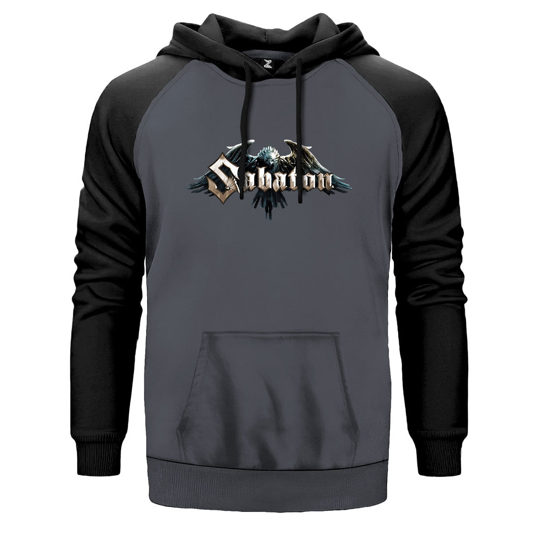 Sabaton Eagle Çift Renk Reglan Kol Sweatshirt