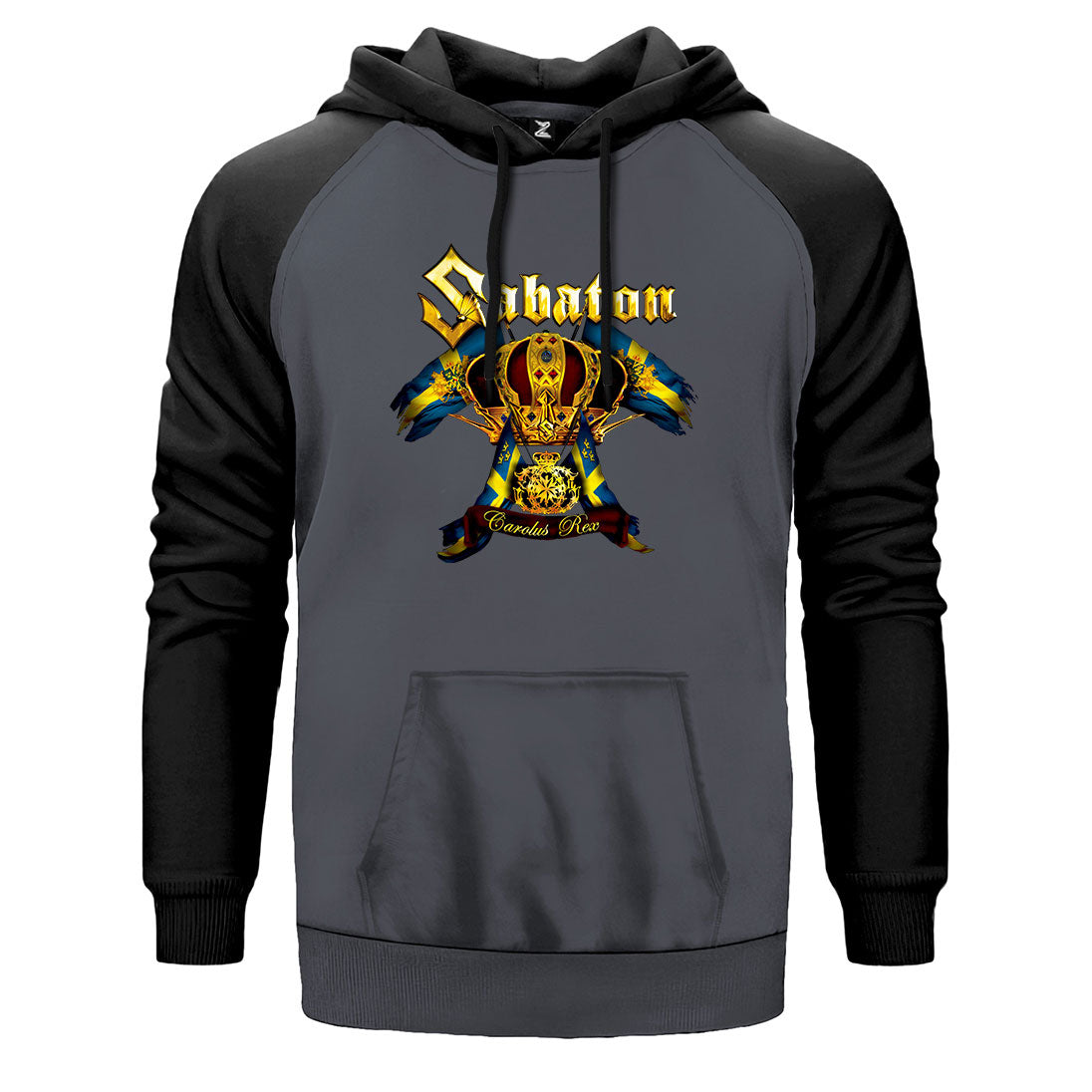 Sabaton Carolus Rex Çift Renk Reglan Kol Sweatshirt