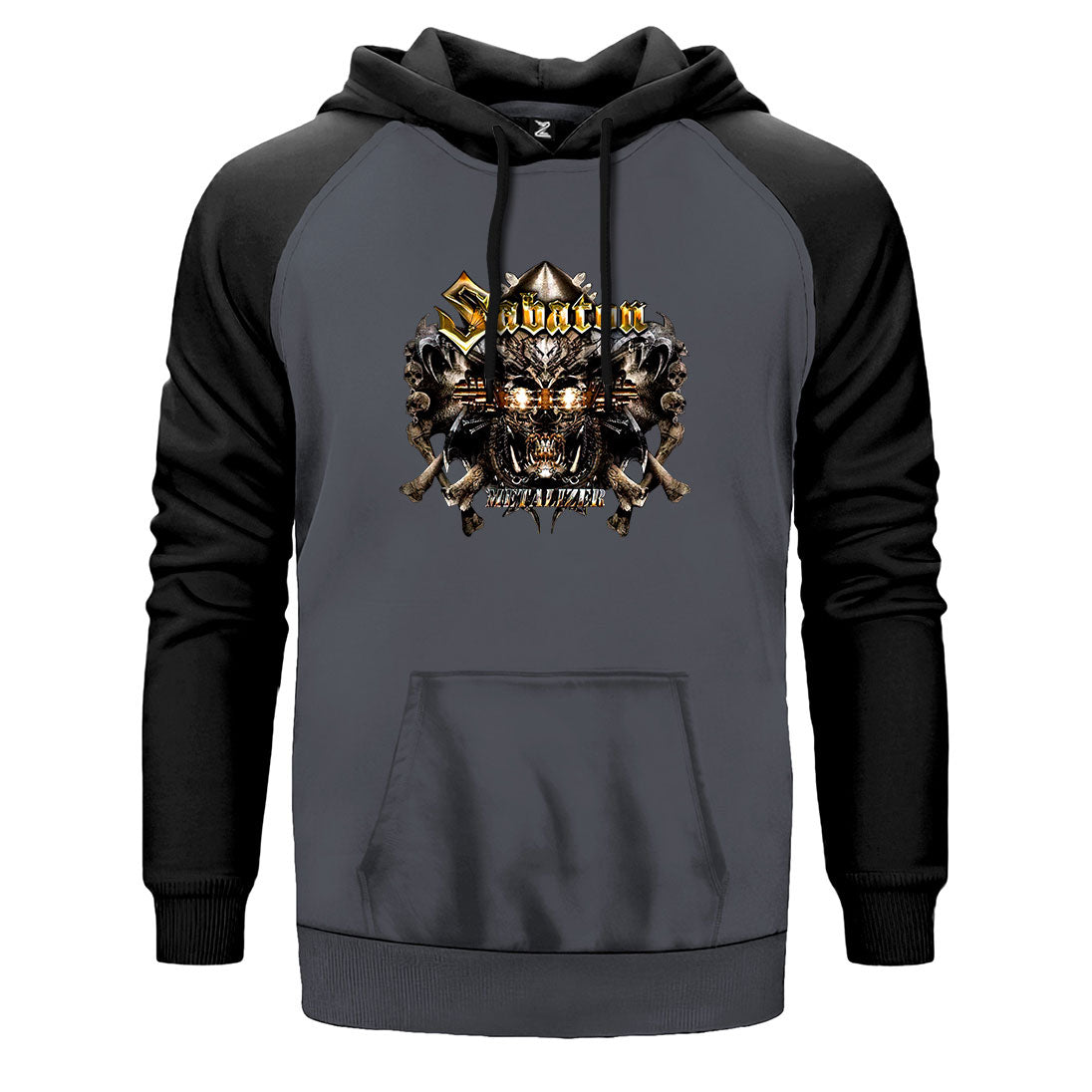 Sabaton Metalizer Çift Renk Reglan Kol Sweatshirt