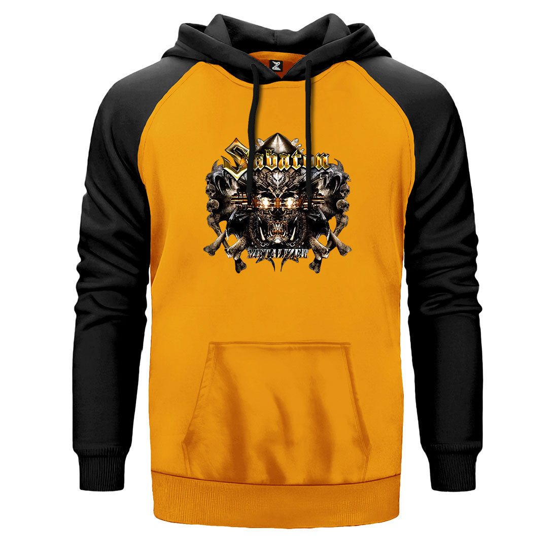 Sabaton Metalizer Çift Renk Reglan Kol Sweatshirt