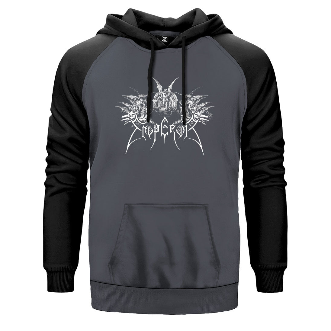 Emperor Devil Kingdom Çift Renk Reglan Kol Sweatshirt