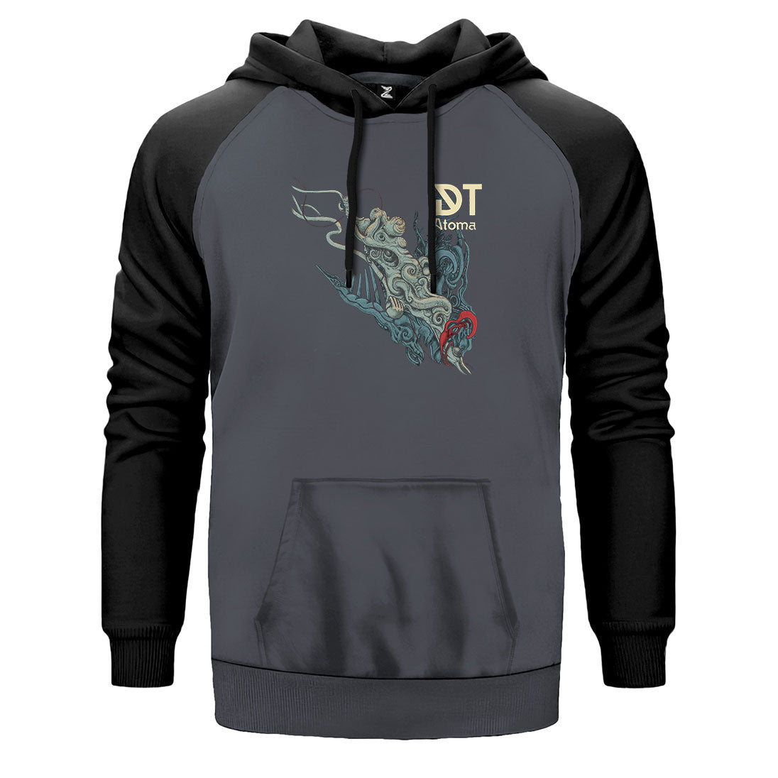 Dark Tranquillity Atoma Çift Renk Reglan Kol Sweatshirt