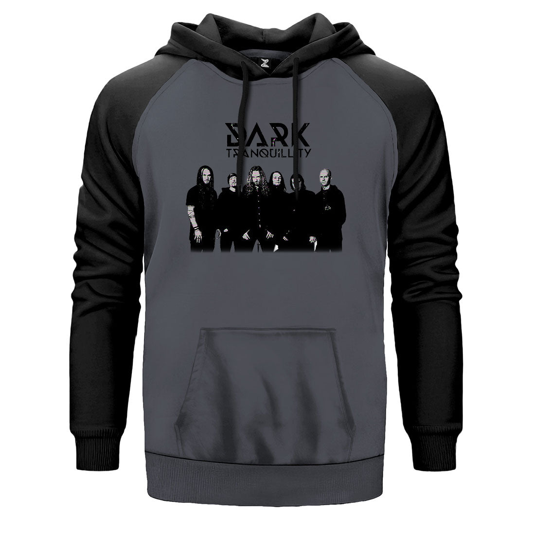 Dark Tranquillity Grup Çift Renk Reglan Kol Sweatshirt