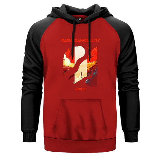 Dark Tranquillity Moment Çift Renk Reglan Kol Sweatshirt