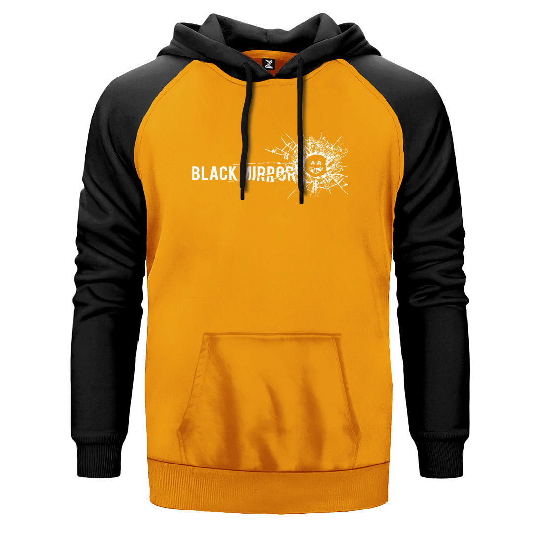 Black Mirror Çift Renk Reglan Kol Sweatshirt