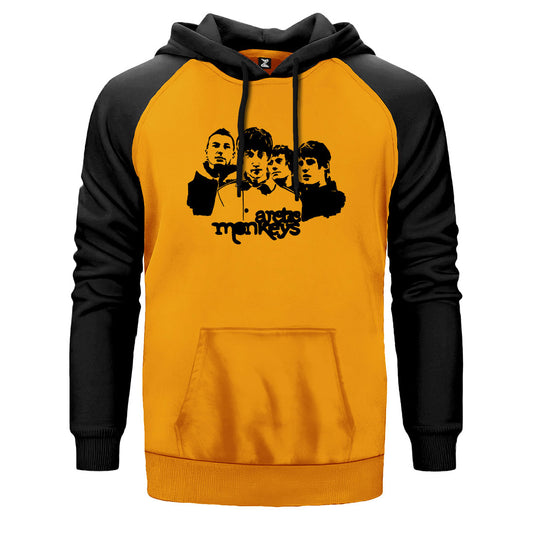 Arctic Monkeys Group Çift Renk Reglan Kol Sweatshirt