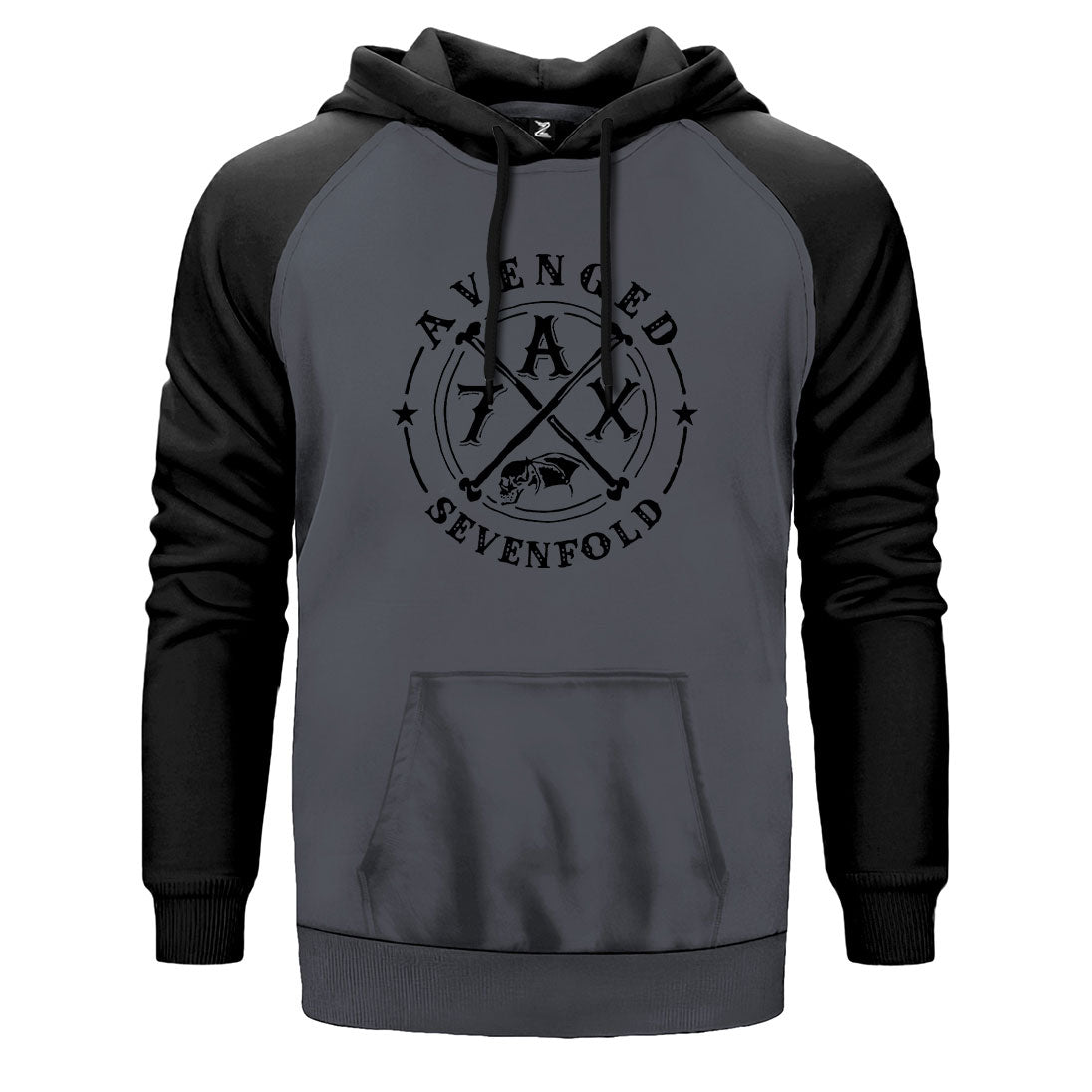 Avenged Sevenfold Figure Çift Renk Reglan Kol Sweatshirt
