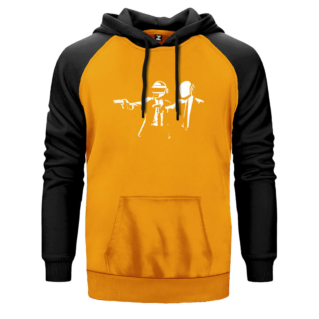 Daft Punk Pulp Fiction Çift Renk Reglan Kol Sweatshirt