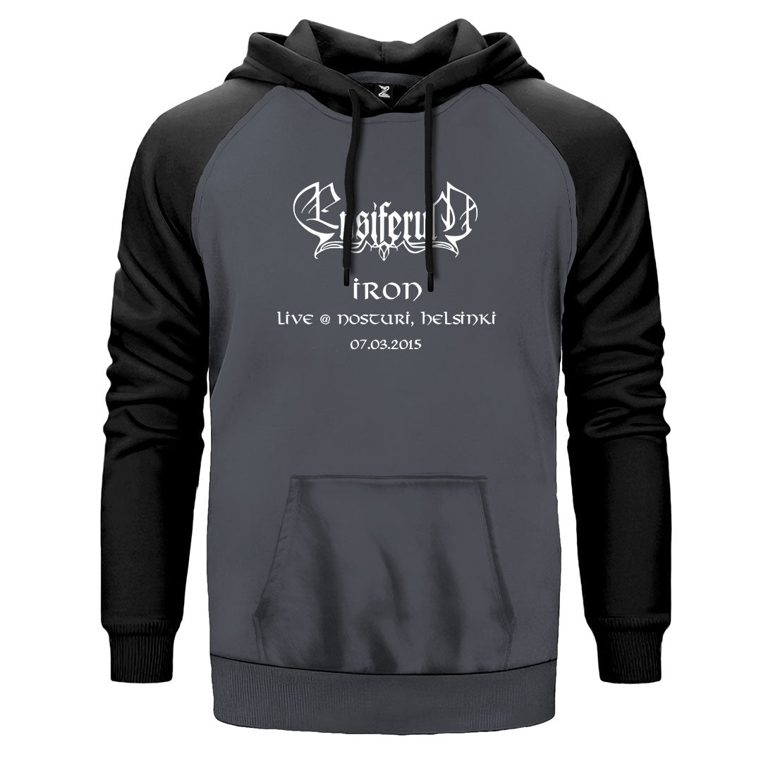 Ensiferum Iron Çift Renk Reglan Kol Sweatshirt