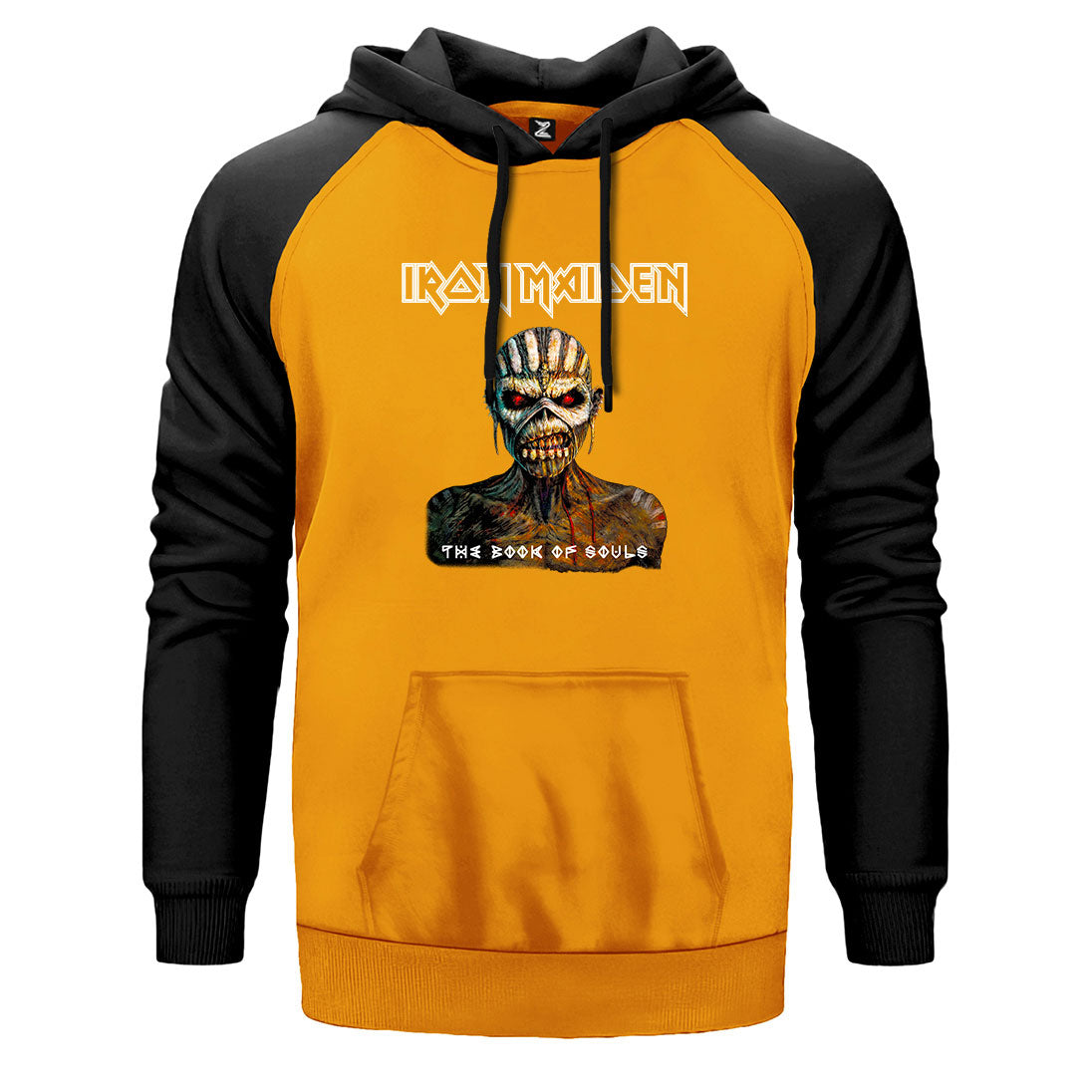 Iron Maiden The Book Of Souls Çift Renk Reglan Kol Sweatshirt