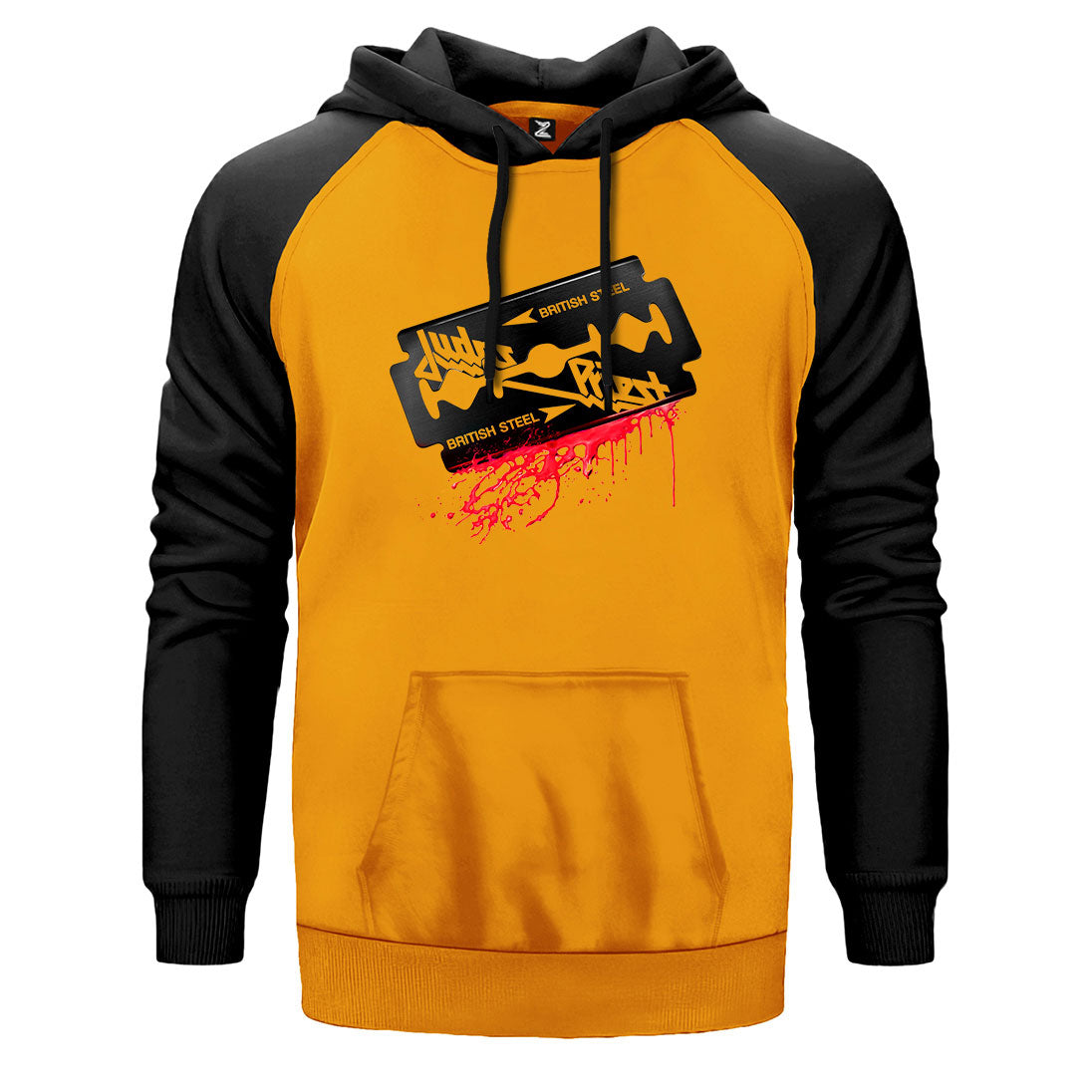 Judas Priest Steel Çift Renk Reglan Kol Sweatshirt