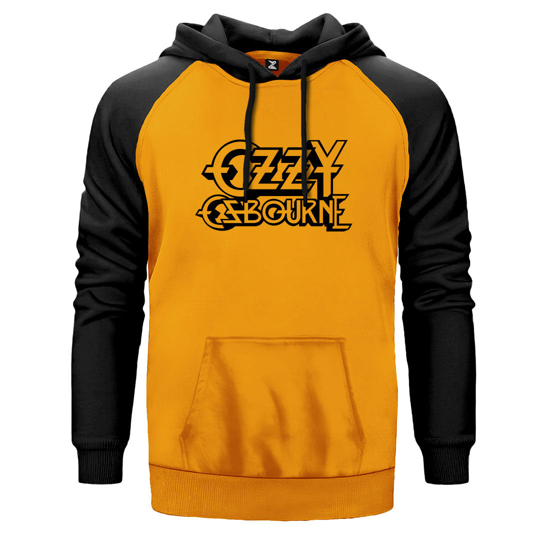 Ozzy Osbounre Logo Çift Renk Reglan Kol Sweatshirt