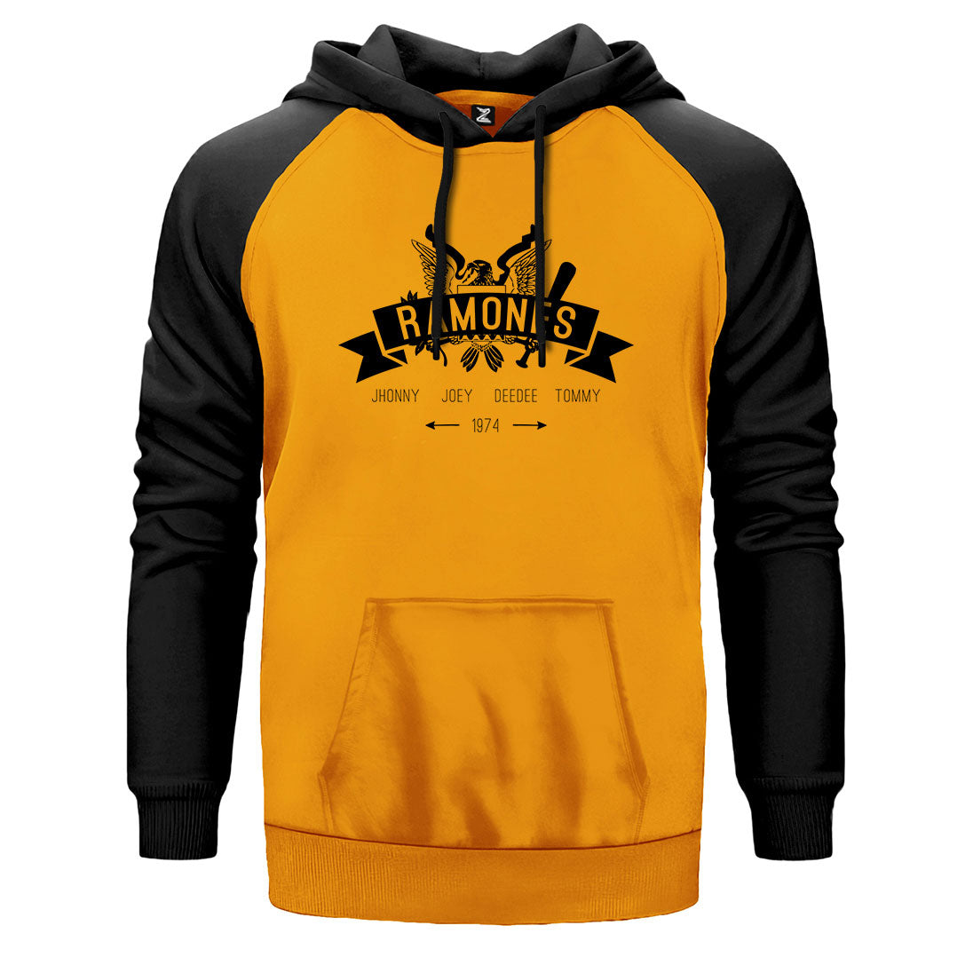 Ramones 1974 Çift Renk Reglan Kol Sweatshirt