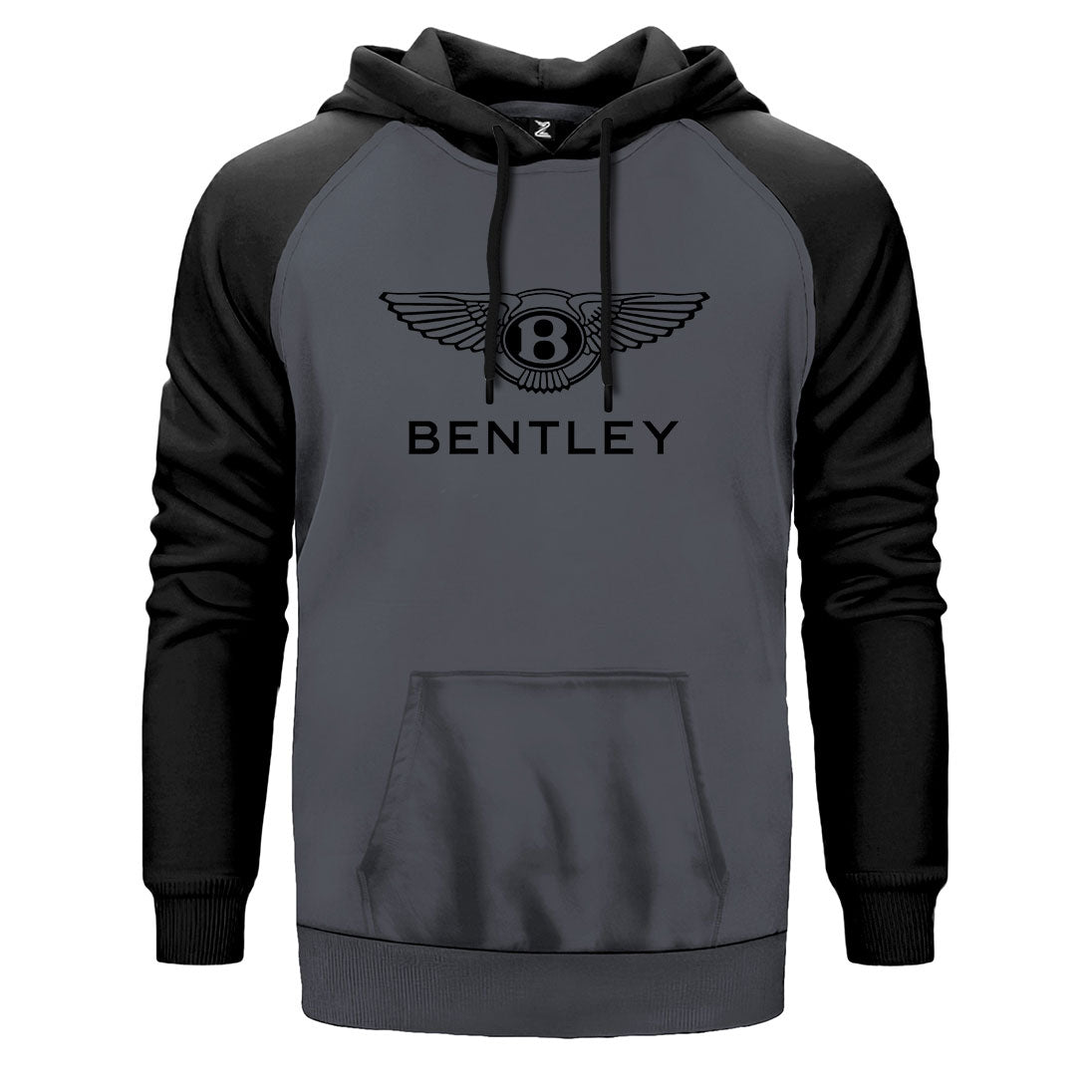 Bentley Logo Çift Renk Reglan Kol Sweatshirt