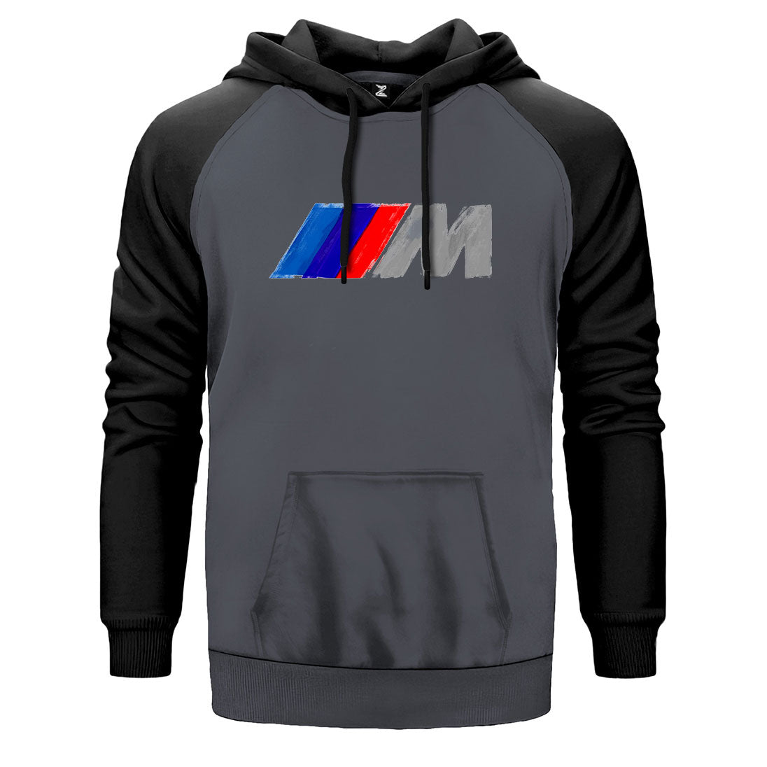 BMW M Power Brush Çift Renk Reglan Kol Sweatshirt