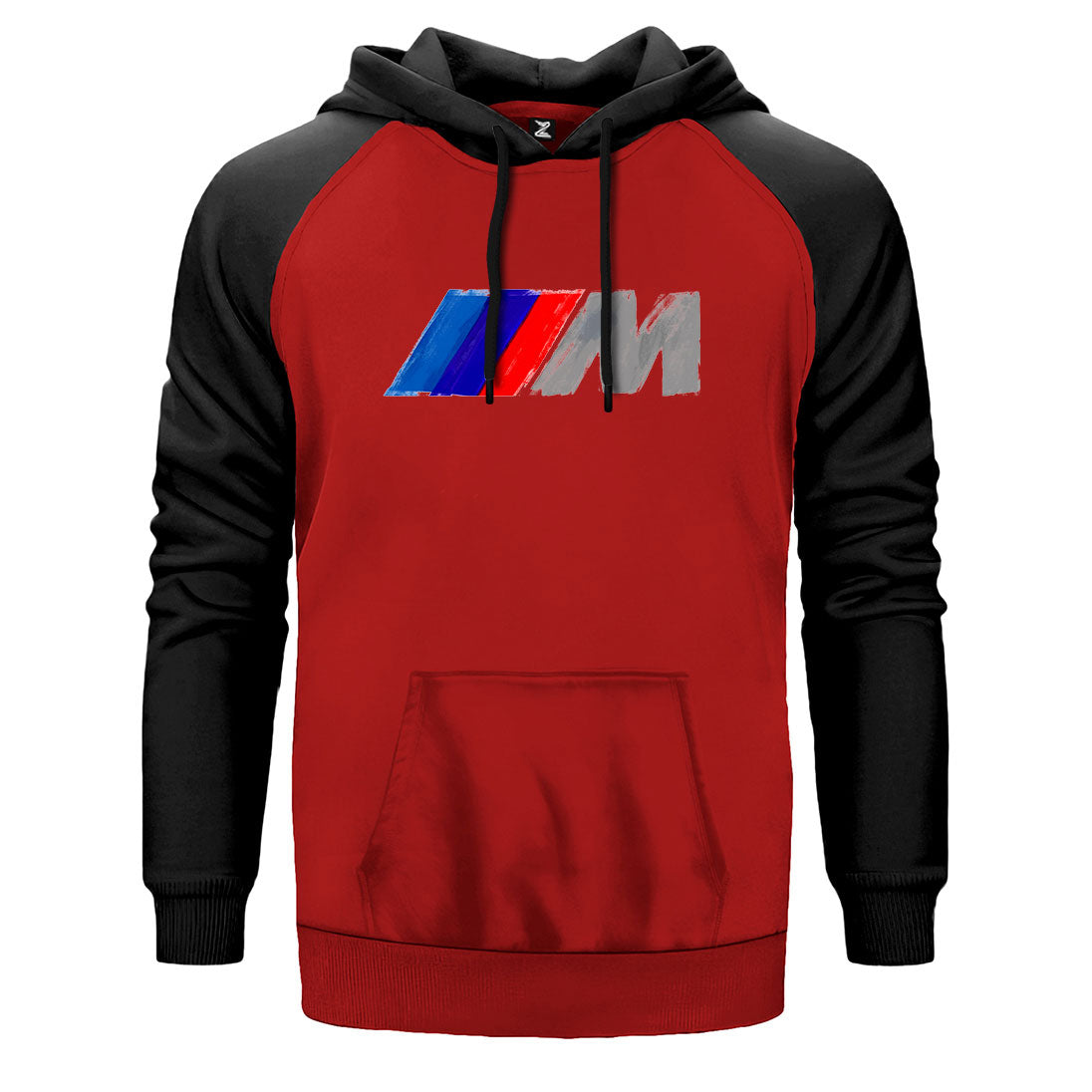 BMW M Power Brush Çift Renk Reglan Kol Sweatshirt