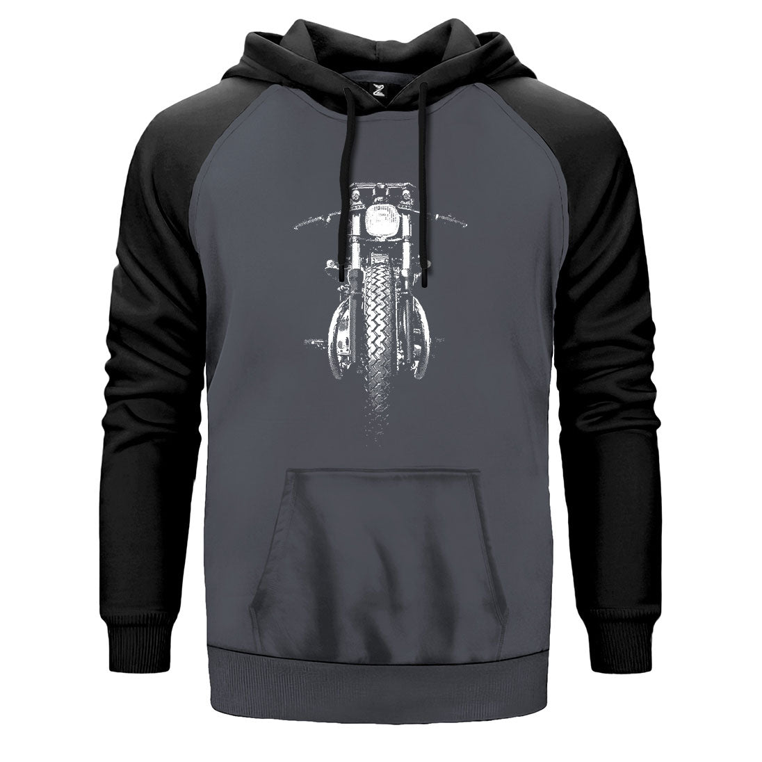 Chopper BW Çift Renk Reglan Kol Sweatshirt