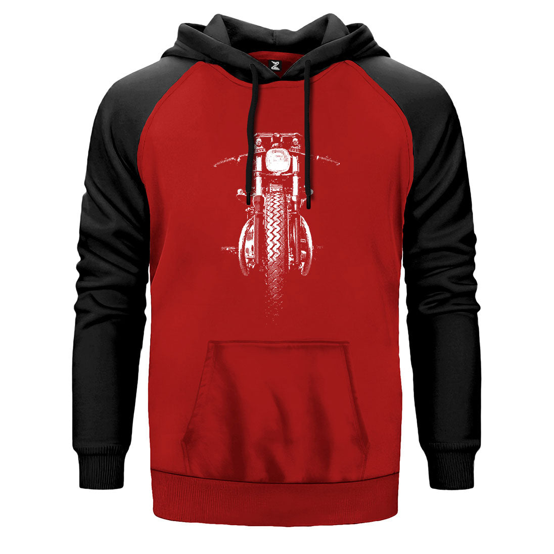 Chopper BW Çift Renk Reglan Kol Sweatshirt