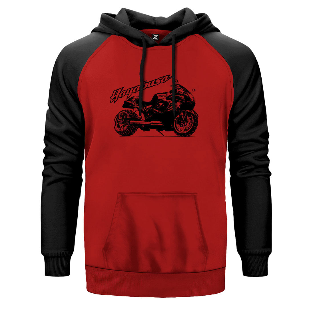 Suzuki Hayabusa Çift Renk Reglan Kol Sweatshirt