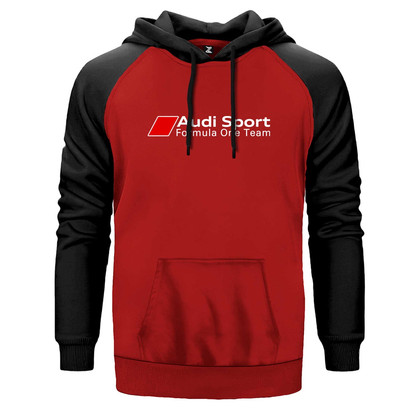 F1 Audi Formula One Çift Renk Reglan Kol Sweatshirt