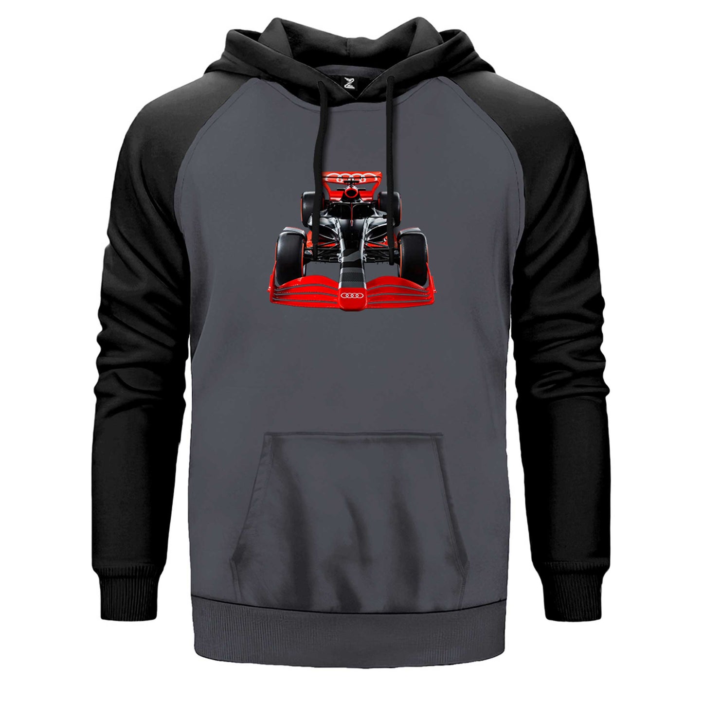 F1 Audi Formula Çift Renk Reglan Kol Sweatshirt