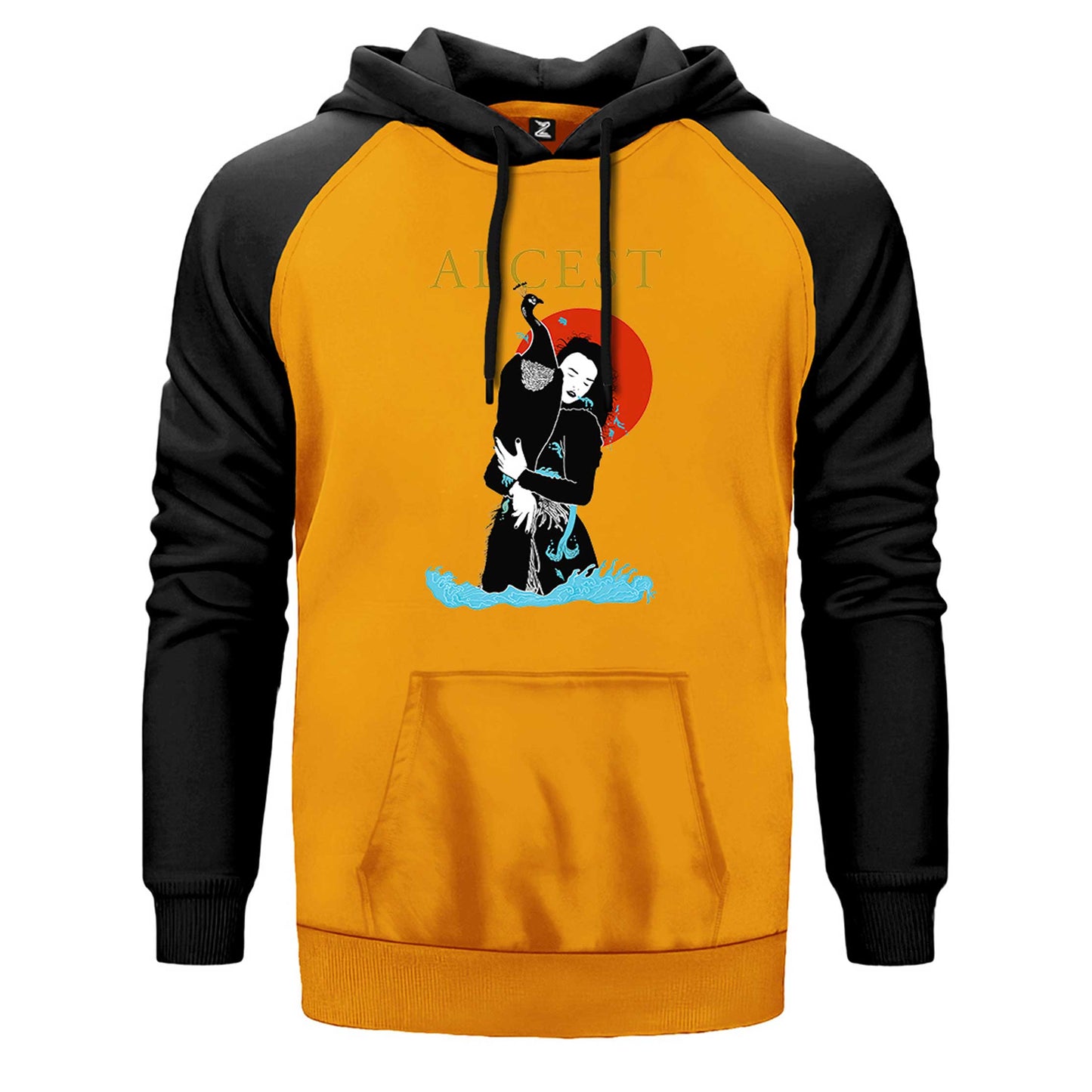 Alcest İllustrator Çift Renk Reglan Kol Sweatshirt