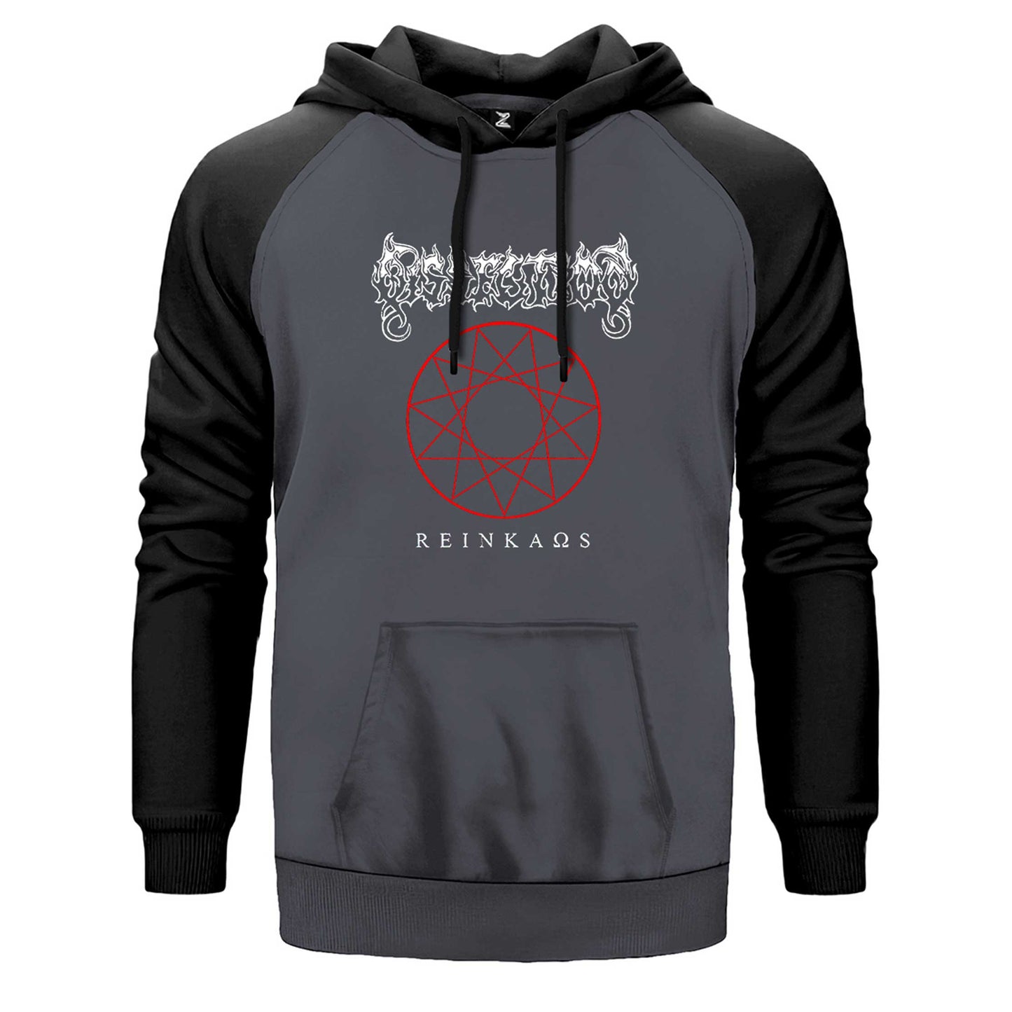 Dissection Reinkaos Çift Renk Reglan Kol Sweatshirt