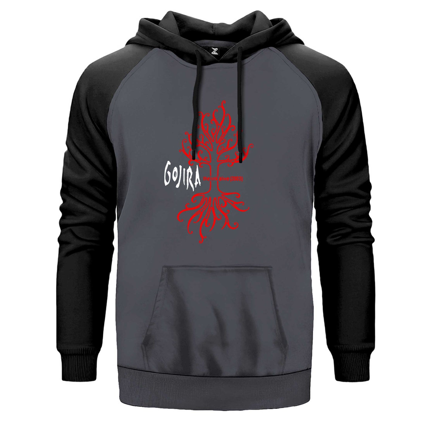 Gojira The Link Alive Çift Renk Reglan Kol Sweatshirt