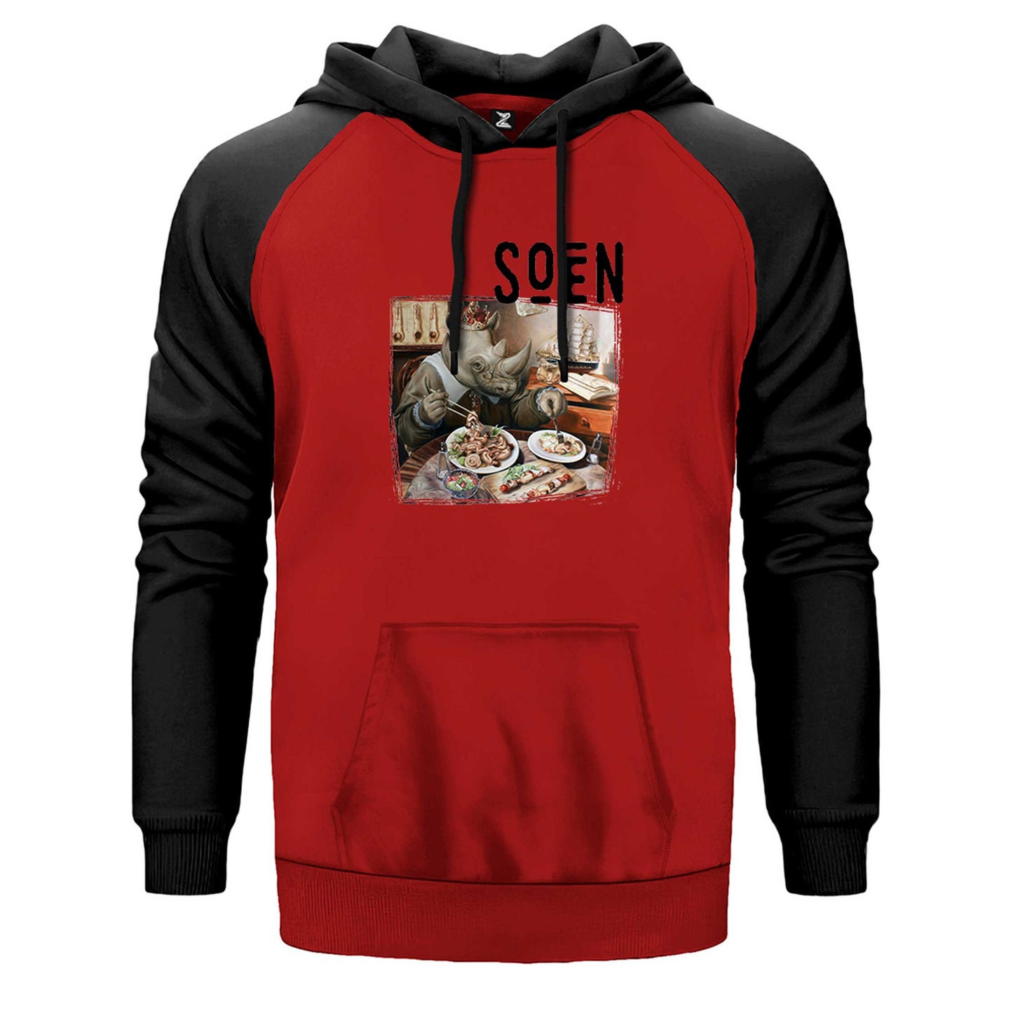 Soen Tellurian Çift Renk Reglan Kol Sweatshirt