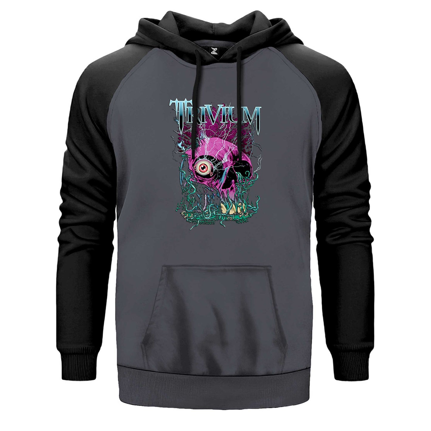 Trivium Design Çift Renk Reglan Kol Sweatshirt