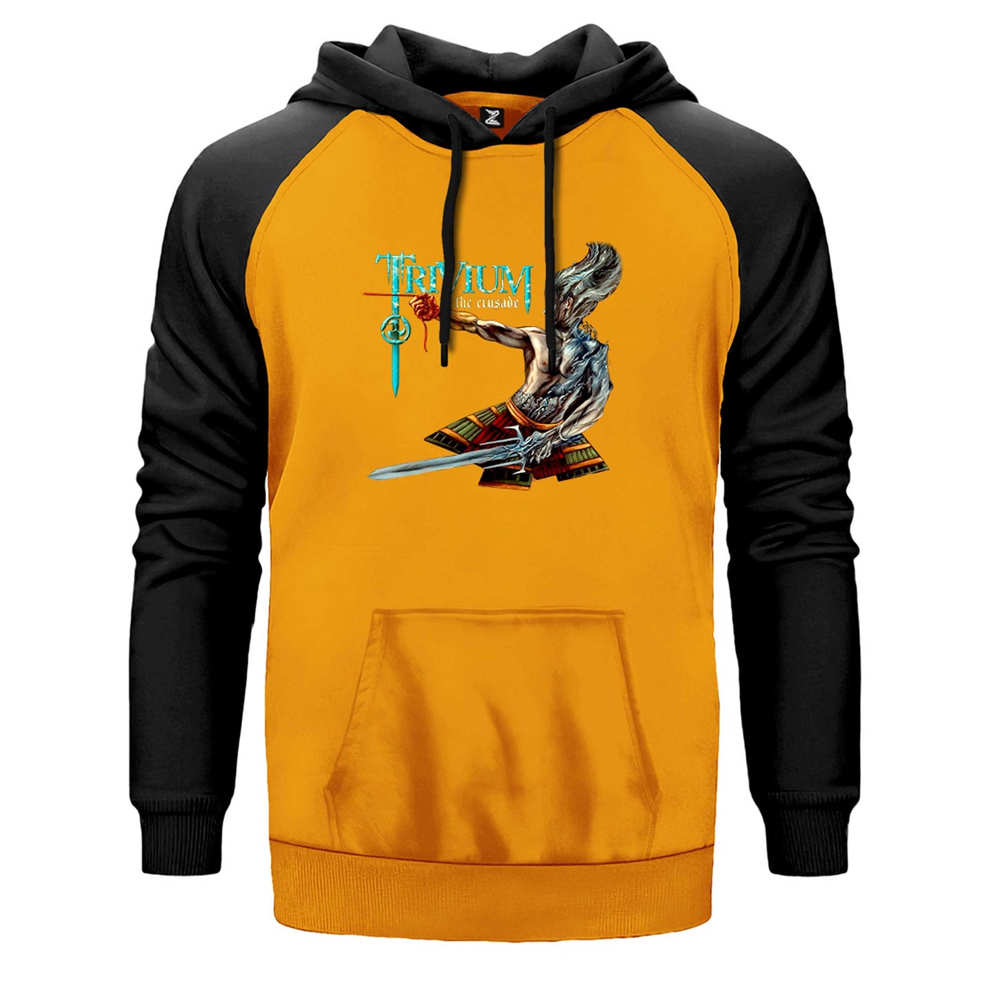 Trivium The Crusade Çift Renk Reglan Kol Sweatshirt
