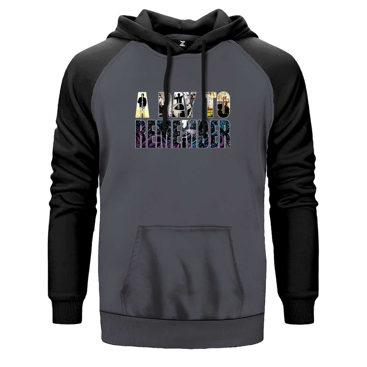 A Day Remember Albums Çift Renk Reglan Kol Sweatshirt