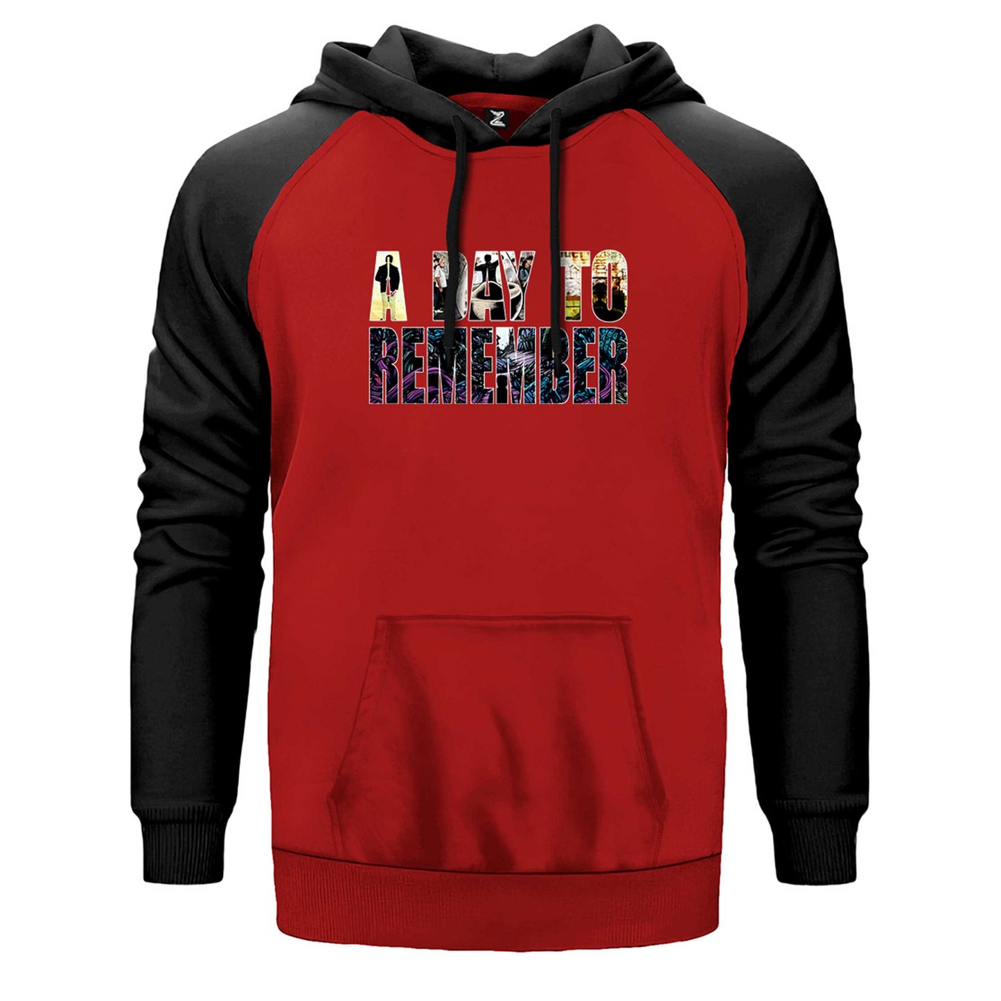 A Day Remember Albums Çift Renk Reglan Kol Sweatshirt