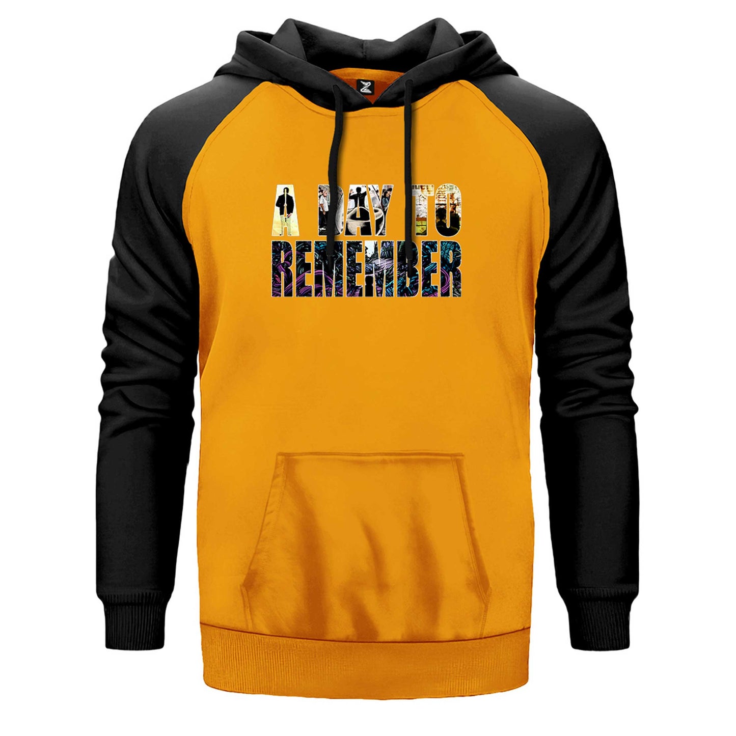 A Day Remember Albums Çift Renk Reglan Kol Sweatshirt