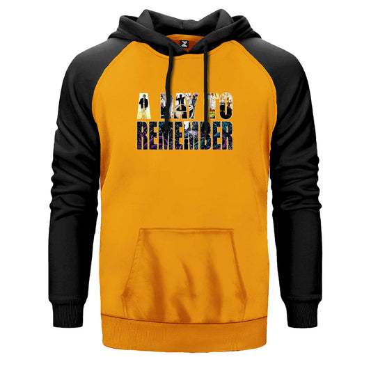 A Day Remember Albums Çift Renk Reglan Kol Sweatshirt