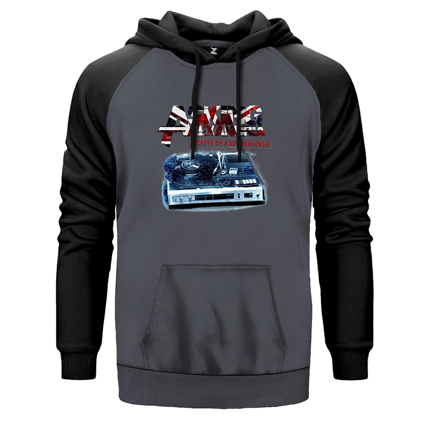 Asking Alexandria Stepped Up And Scratched Çift Renk Reglan Kol Sweatshirt
