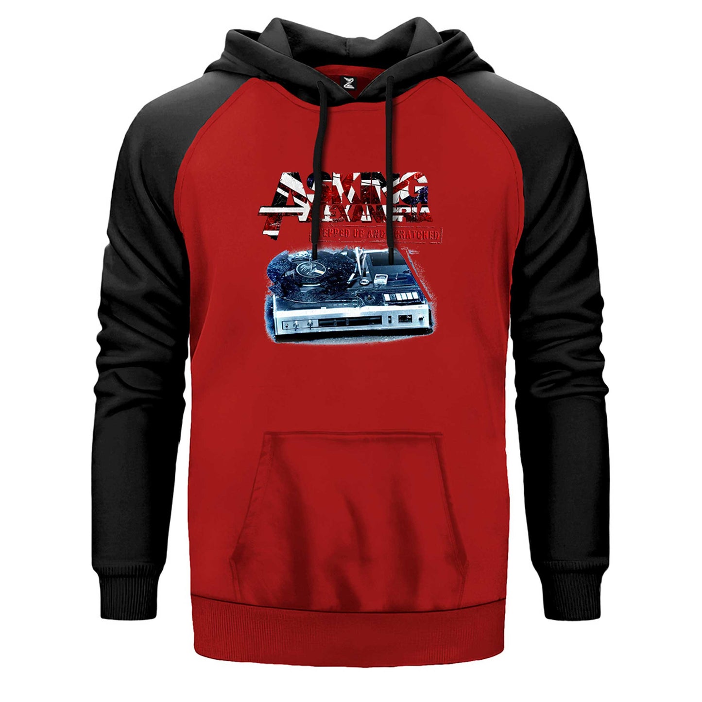 Asking Alexandria Stepped Up And Scratched Çift Renk Reglan Kol Sweatshirt