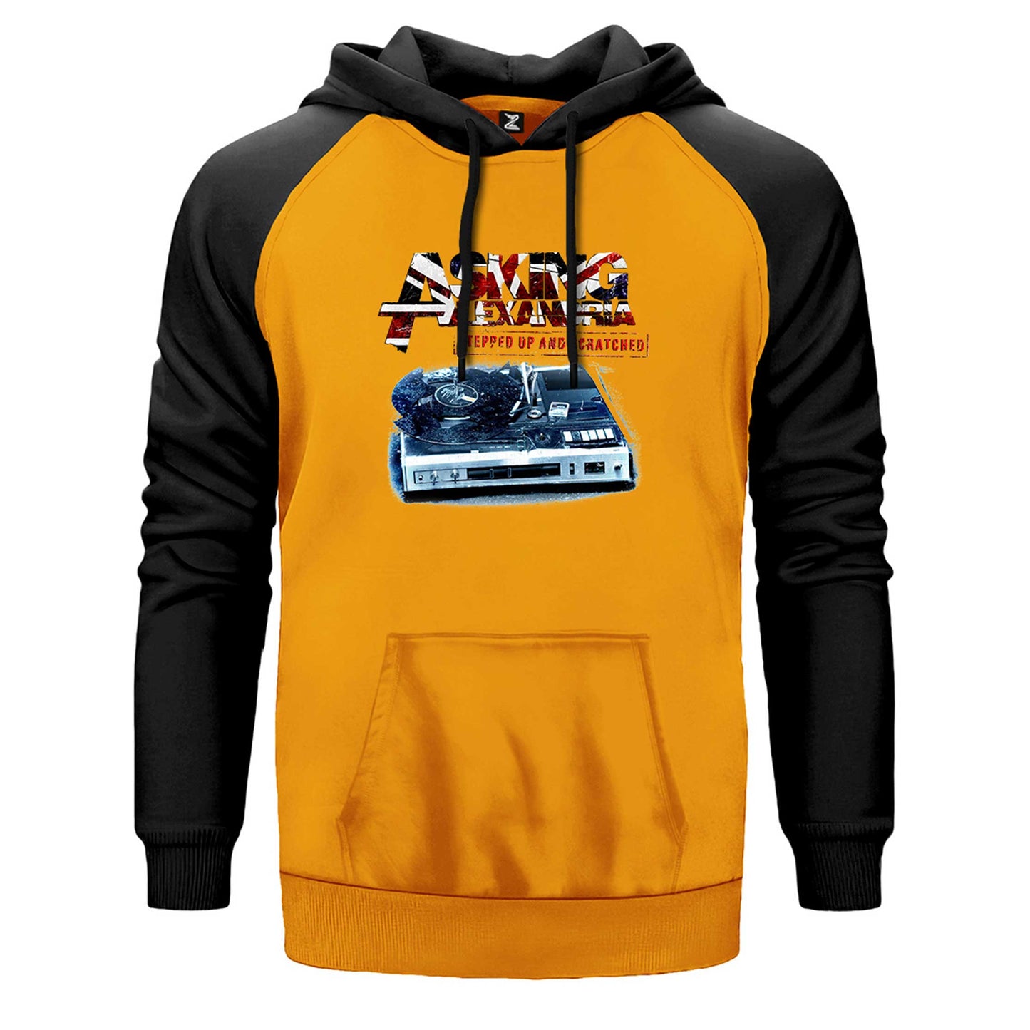 Asking Alexandria Stepped Up And Scratched Çift Renk Reglan Kol Sweatshirt