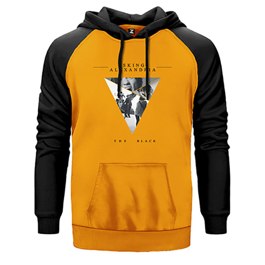 Asking Alexandria The Black 2 Çift Renk Reglan Kol Sweatshirt