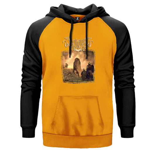 Arkona Slovo Çift Renk Reglan Kol Sweatshirt