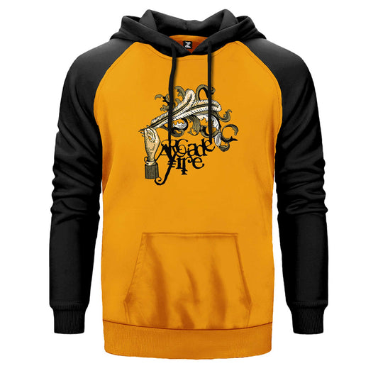 Arcade Fire Funeral Classic Çift Renk Reglan Kol Sweatshirt