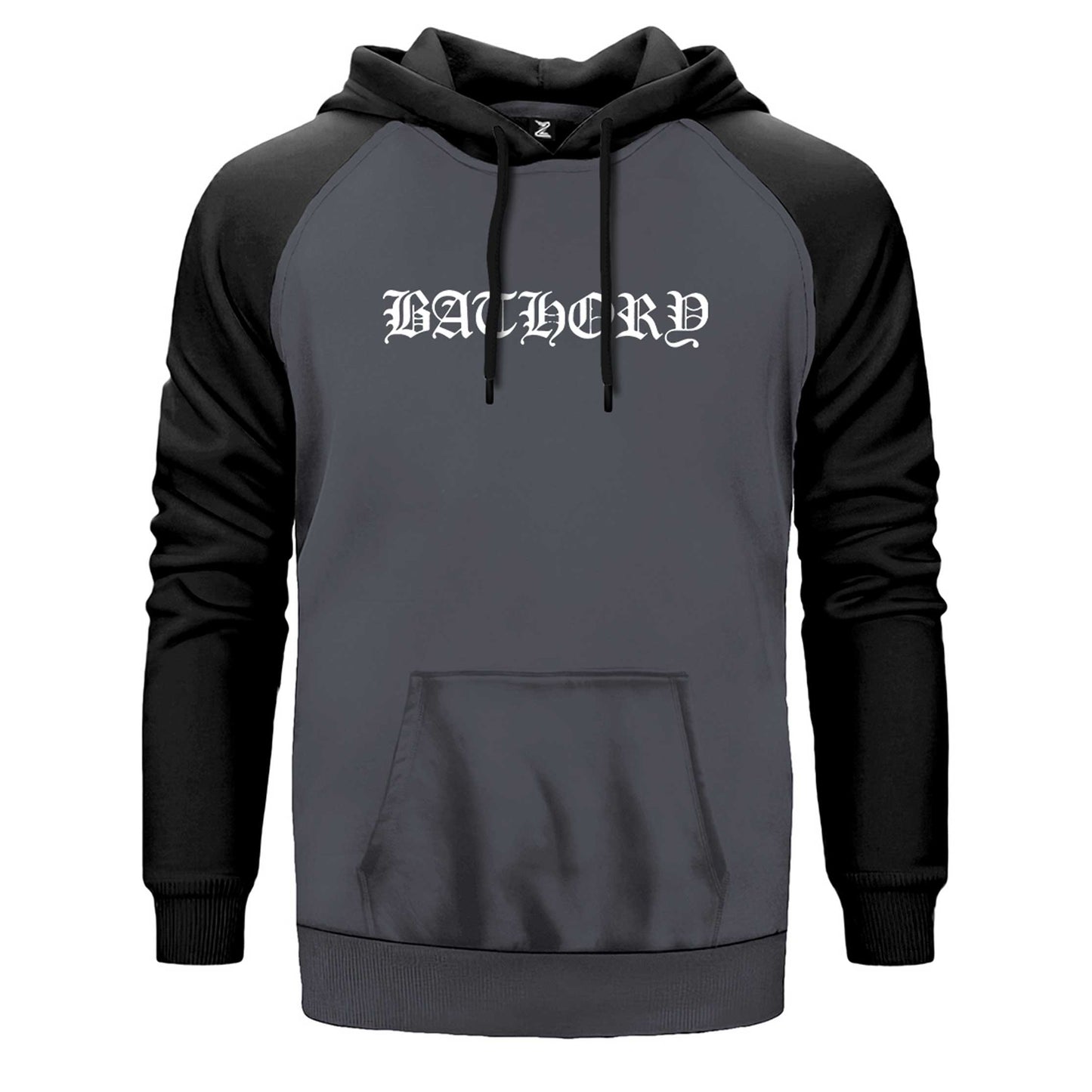 Bathory Logo Çift Renk Reglan Kol Sweatshirt