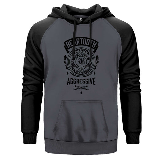 Beartooth Aggressive Çift Renk Reglan Kol Sweatshirt