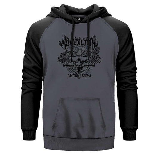 Benediction Pactum Serva Çift Renk Reglan Kol Sweatshirt