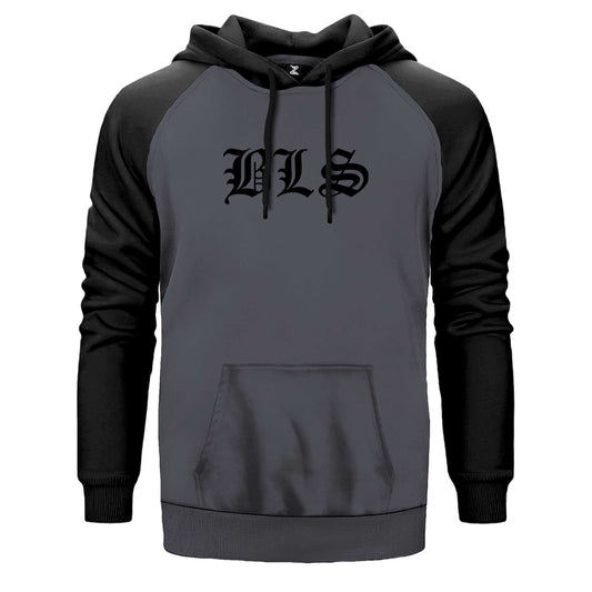Black Label Society BLS Çift Renk Reglan Kol Sweatshirt